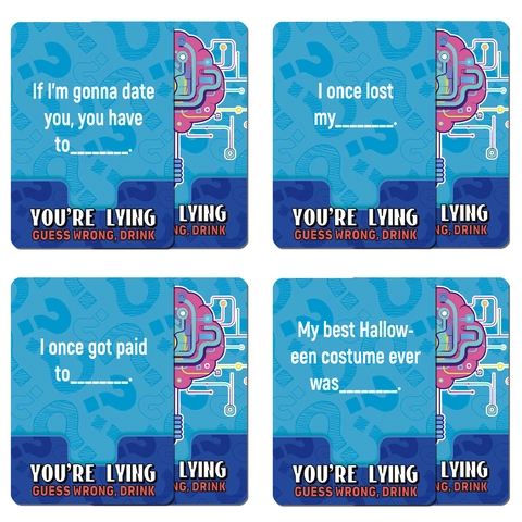 Youre Lying Gioco di Carte per Adulti Festa Incontro Sociale Gioco Interattivo per Bere Amici Notte Set di Carte Divertente