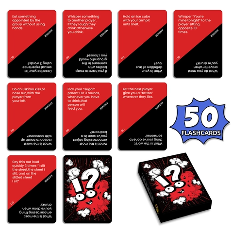 Adult Truth Or Dare Party Card Game Paper Board Game For Social Gathering Interactive Truth Or Dare Style Tabletop Game
