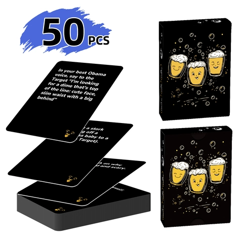 Carte da Gioco Alcoliche Divertenti Per Incontri Tra Amici Festa Sociale Carte di Carta Interattive Per Adulti