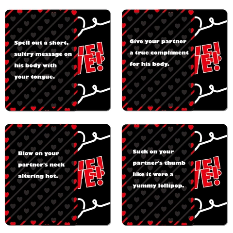 Romantic Intimate Interaction Challenge Cards For Date Night Party Adult Couple Game Cards Instruction Cards Gift