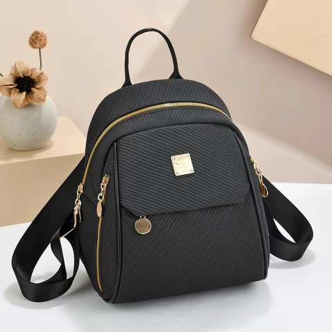 Damen Mini PU Leder Rucksack Karo Muster Umhängetasche Mode Urban Reisen Büchertasche Casual Kleiner Rucksack Für Mädchen