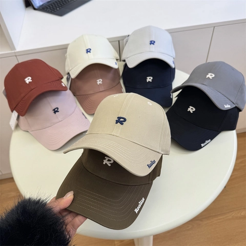 Gorra de Béisbol Ajustable Unisex de Mezcla de Algodón y Poliéster Con Bordado de Letras 3D Ala Curva Protección Solar Sombrero Deporte