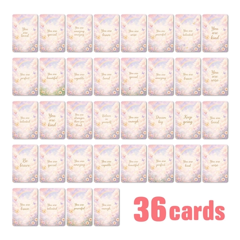 Dreamy Positive Affirmation Cards Inspirational Quotes Motivational Note Cards Decorative Cards For Office School Daily Use