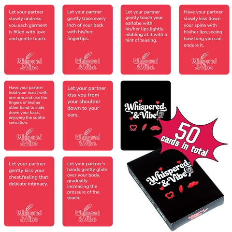 Romantic Adult Intimacy Card Game For Couples Valentine's Day Date Night Interaction Prompts Board Game For Partners Gift