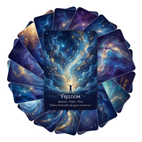 Collezione Carte Oracolo Spirituale Versetti Biblici Citazioni Ispiratrici Cartoline Estetiche Nebulosa Decorazione Parete
