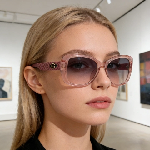 Gafas De Sol Ojo De Gato Para Mujer Marco Grande PC Metal Polarizadas UV400 Protección Solar Vintage Moda Tendencia