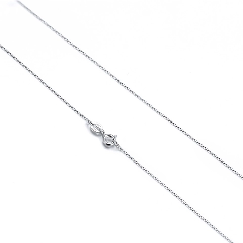 925 Sterlingsilber Venezianerkette Halskette Minimalistische Gliederkette Spiegelpoliertes Zubehör Für Damen Herren Unisex Täglicher Schmuck Geschenk