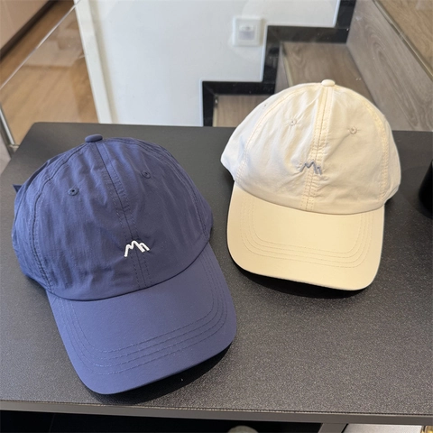 Gorra de Béisbol Minimalista de Secado Rápido Ligera Transpirable de Protección Solar para Exteriores para Hombre Mujer Ajustable