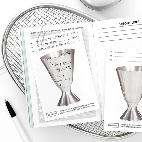 PaperMore Note Adesive Creative Illustrazione Stile INS Note di Carta Decorative per Diario Planner DIY Cartoleria