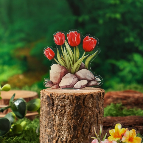Florale PET Aufkleber Blumengarten Thema Wasserdichte DIY Dekorative Abziehbilder Für Scrapbooking Journaling Schreibwaren Kunst Handwerk