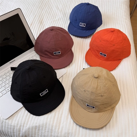 Acrylic Quick Dry Breathable Baseball Cap Soft Brim Adjustable Retro Patch Sun Protection Unisex Outdoor Casual Hip Hop Hat