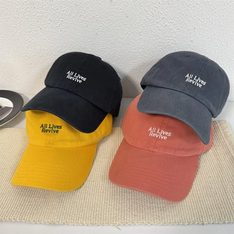 Gorra de Béisbol de Acrílico Lavado Bordado Ajustable Vintage Dad Hat para Hombres Mujeres Casual Protección Solar Exterior