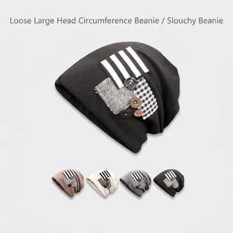 Ανδρικό Γυναικείο Σκουφάκι Beanie Ακρυλικό Πλεκτό Με Κουμπιά Πάτσγουορκ Μόδα του Δρόμου Ζεστό Χειμερινό Υπαίθριο Σκουφί