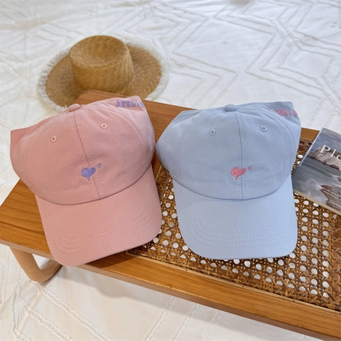 Damen Herz Bestickt Leeres Oberteil Baseballmütze Sommer Acryl Pferdeschwanz Sonnenschutz Hut Verstellbare Casual Schirmmütze