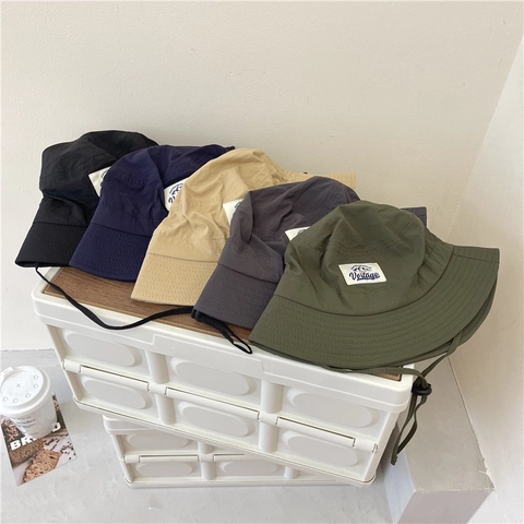 Japanischer Outdoor Acryl Anglerhut Für Damen Herren Schnelltrocknender Fischerhut Mit Verstellbarem Winddichtem Seil Vintage Hut