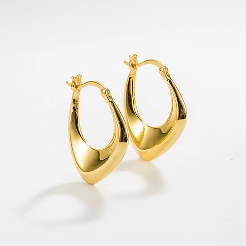 Pendientes de Aro Cuadrados Irregulares Geométricos de Plata de Ley 925 Para Mujer Minimalista Estilo Ins Joyería de Moda Pulida