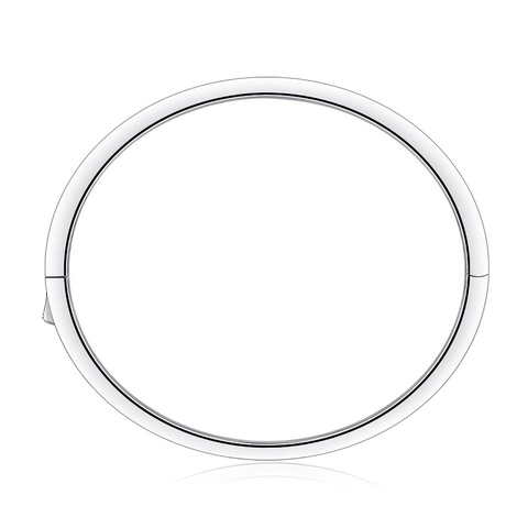 Luxus 925 Sterlingsilber Moissanit Armreif Rund Moissanit Eingelegt Armreif Elegant Hochzeitsgeschenk Für Damen Schmuck
