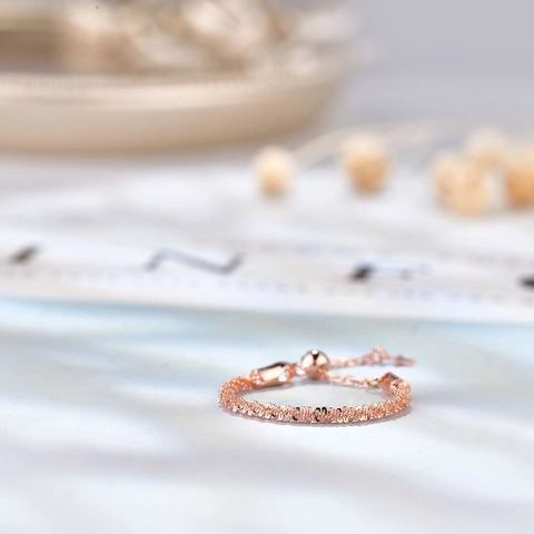 Verstellbarer S925 Sterlingsilber Kette Ring Für Damen Minimalistischer Funkelnder Geometrischer Perlen Stern Anhänger Fingerring Schmuck