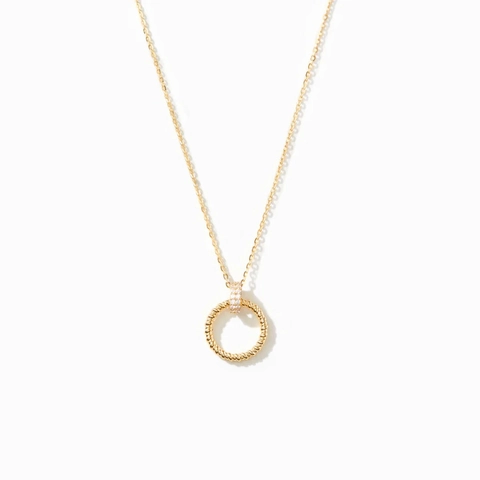925 Sterling Zilver Vergulde Gedraaid Touw Cirkel Hanger Ketting Strass Sleutelbeenketting Voor Vrouwen Mode Sieraden