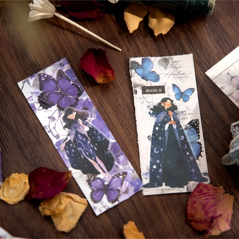 Butterfly Factory Serie Vintage Blumen Scrapbooking Materialbuch Dekoratives DIY Papier Für Journaling Junk Journal Basteln