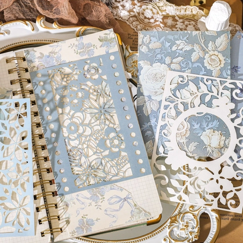Carta da Scrapbooking Vintage Tagliata al Laser Per Decorazione Fai-da-te Sfondi Artistici Serie Float Like A Dream