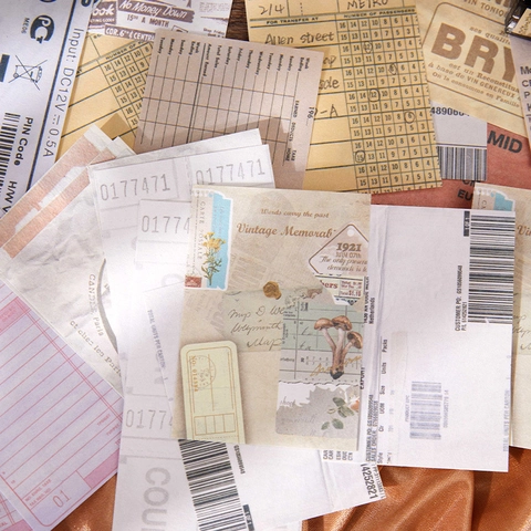 Vintage Scrapbooking Papier Dreaming Old Traces Serie Dekorative Collage Material Papier 60 Blatt Für Journaling DIY Kunsthandwerk Schreibwaren