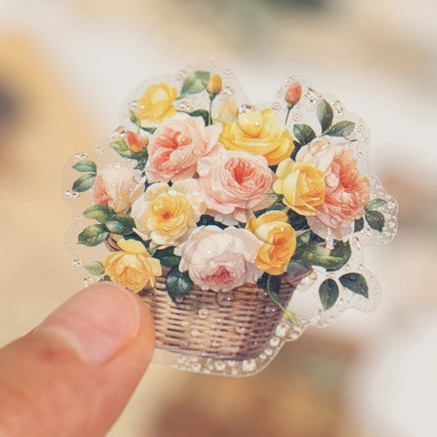 30 Stücke Frühlingsbrief Serie PET Aufkleber Für Tagebuch DIY Dekorative Mädchenfiguren Blumen Katzen Muster Frische Schreibwaren Aufkleber
