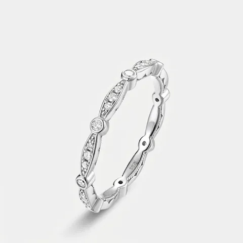 S925 Sterling Silber Moissanit Ring Für Damen Minimalistisches Zierliches Marquise Design Leichter Luxus Eternity Band Fingerring Schmuck Geschenk