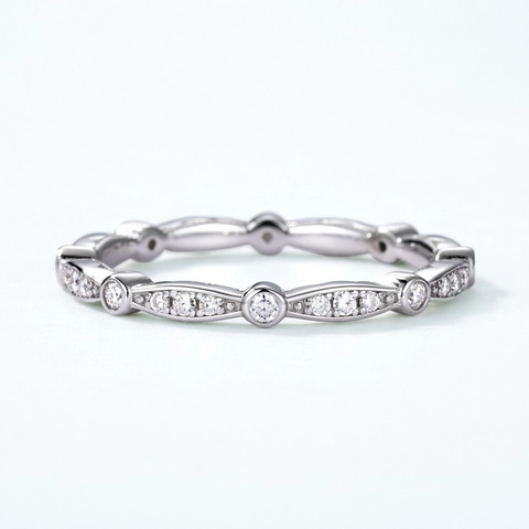 S925 Sterling Silber Moissanit Ring Für Damen Minimalistisches Zierliches Marquise Design Leichter Luxus Eternity Band Fingerring Schmuck Geschenk