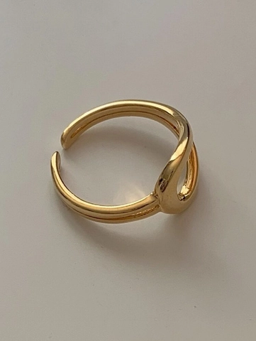 925 Sterling Silver Knot Open Ring For Women Minimalist Irregular Geometric Adjustable Index Finger Ring Fashion Jewelry Gift