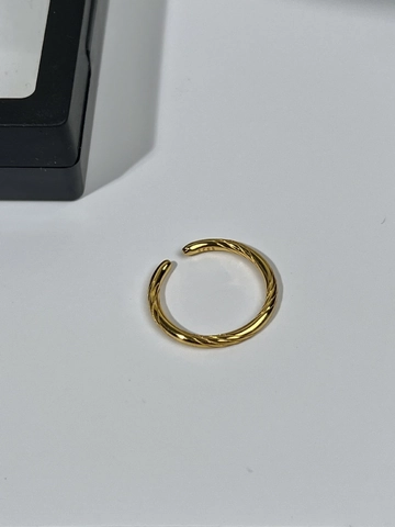 925 Sterling Silber Ring Minimalistisch Gedrehtes Spiraldesign Verstellbarer Offener Fingerring Koreanischer Mode Schmuck Geschenk