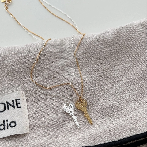 925 Sterlingsilber Schlüssel Anhänger Halskette Für Damen Minimalist Ins Stil Room 520 Schriftzug Gold Silber Schlüsselbein Kette Schmuck