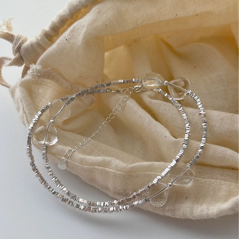 Collana in Argento Sterling 925 per Donna Collana con Ciondolo in Strass a Cuore di Lusso Gioielli Girocollo Minimalisti