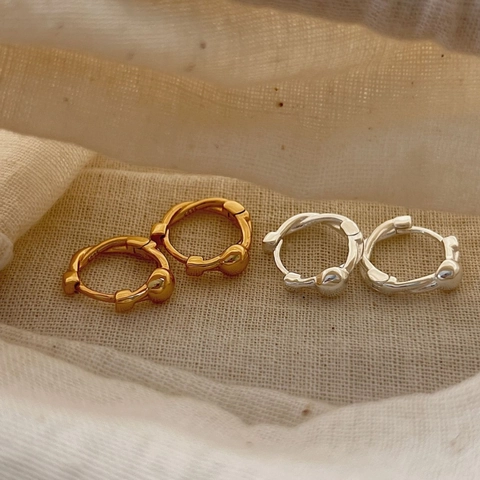 925 Sterlingsilber Verdrehte Creolen Mit Perle Minimalistisch Kühler Stil Hypoallergen Schlaf Ohrringe Für Damen Mode Schmuck