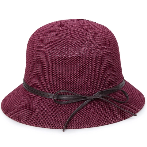 Women Summer Paper Straw Sun Hat Woven Breathable Wide Brim Beach Hat With Bow Decor Foldable Bucket Hat For Vacation