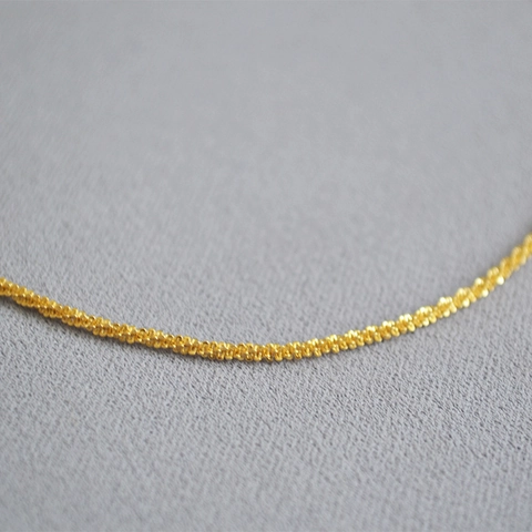 Minimalist Brass 18K Gold Plated Starry Rope Chain Necklace For Women Elegant Adjustable Short Choker Neck Chain Jewelry