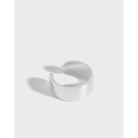 S925 Sterlingsilber Ohrklemme Minimalistisch U-Förmige Ohne Piercing Ear Cuff Für Damen Hochglanzpoliert Geometrischer Modeschmuck