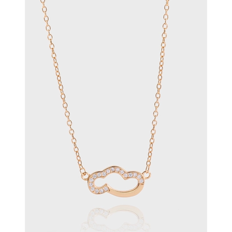 Elegante Collar Con Colgante De Nube De Plata De Ley 925 Para Mujer Collar De Nube De Circonia Minimalista Joyería Minimalista