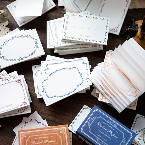 Vintage Schreibpapier Set Für Scrapbooking Dekoratives Etikettenpapier Für Journaling Tagebuch DIY Kunstbedarf Mehrere Stile