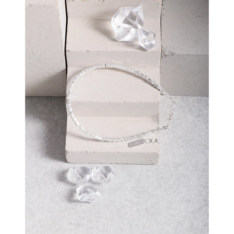 925 Sterlingsilber Unregelmäßiges Broken Silver Armband Für Damen Minimalistisches Verstellbares Feines Kettenarmband Schmuck Geschenk
