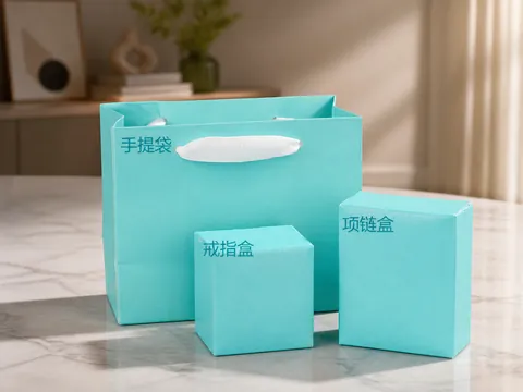 Professional Jewelry Packaging Gift Box Set With Tote Bag Portable Ring Necklace Bracelet Storage Case 3D Floating Display Box