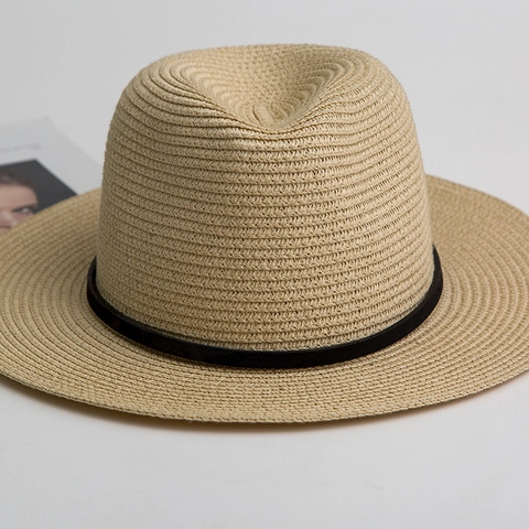 Fascia per Cappello in Pelle PU Fatta a Mano Solo (Senza Cappello) Cintura per Cappello in Stile Western con Fibbia in Lega per Donna Uomo