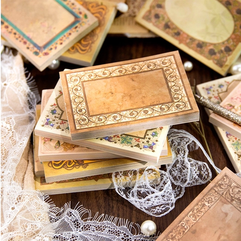 Eternal Legend Vintage Border Scrapbooking Material Paper Floral Baroque Frame Junk Journal Diary Decoration DIY Arts Crafts