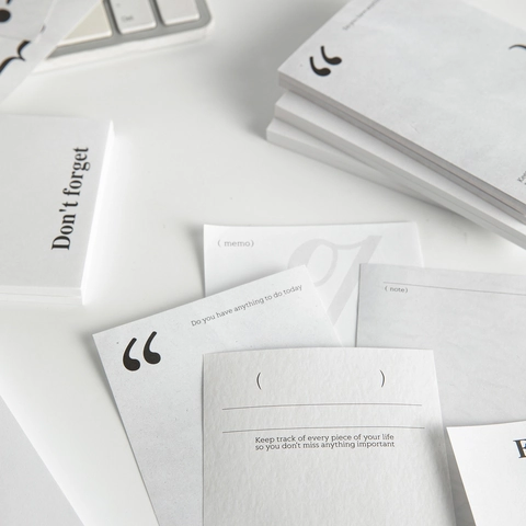 Blocco Note con Simboli Minimalisti Carta per Journaling Planner Scrapbooking Cancelleria Ufficio Decorazione Stile Nordico