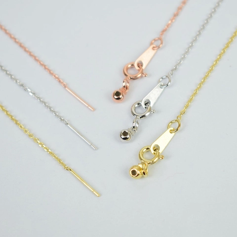 Pulsera Ajustable de Acero Inoxidable para Mujer Hombre Minimalista Pulsera Cadena con Cuenta Deslizante Oro Rosa Plata Joyería