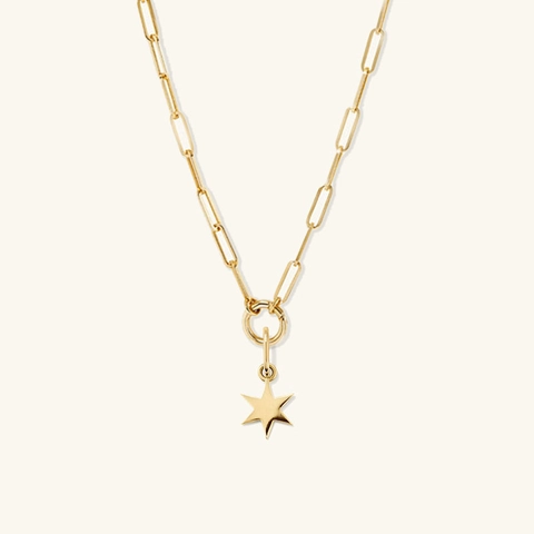 925 Sterling Silver Hexagram Star Pendant Only Minimalist Geometric Star of David Charm For Women Fashion Jewelry Accessory