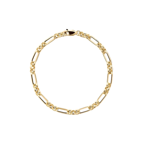 Minimalistisches 925 Sterlingsilber Figaro Armband Für Damen Herren Gold Silber Galvanisiert Büroklammer Kette Link Mode Schmuck Geschenk