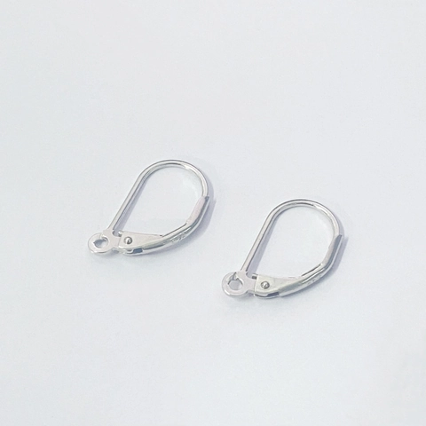 925 Sterling Silver Lever Back Earring Hooks Electroplated DIY Jewelry Findings Earring Parts For Handmade Jewelry Making