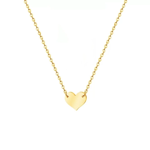 S925 Sterling Silver Heart Pendant Necklace For Women Minimalist Shining O-chain Dainty Heart Choker Fashion Jewelry Valentine Day Gift