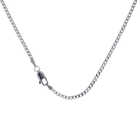 Collana a Maglia Barbazzale in Argento Sterling S925 per Uomo Donna Catena Minimalista a Maglie Esagonali Gioielli